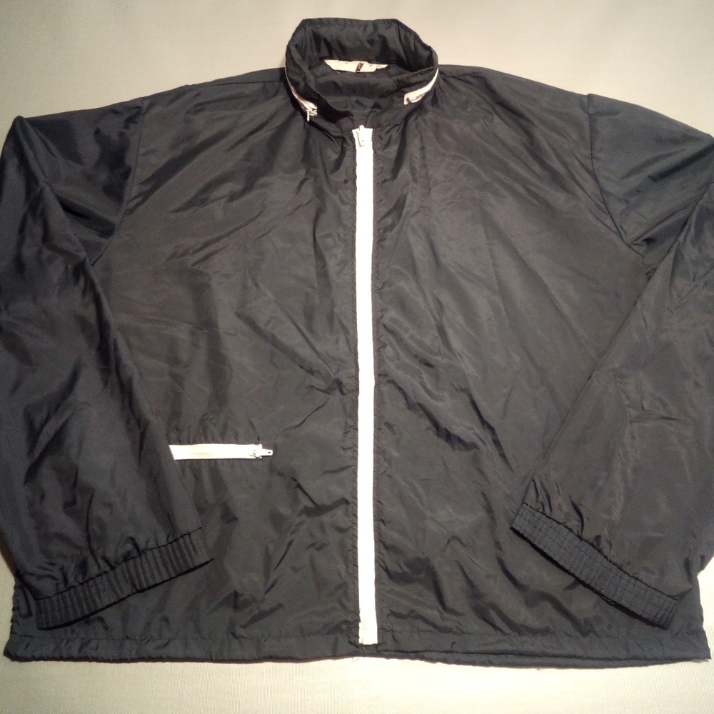 SURFER Vintage 90s Windbreaker Light Hooded Jacket